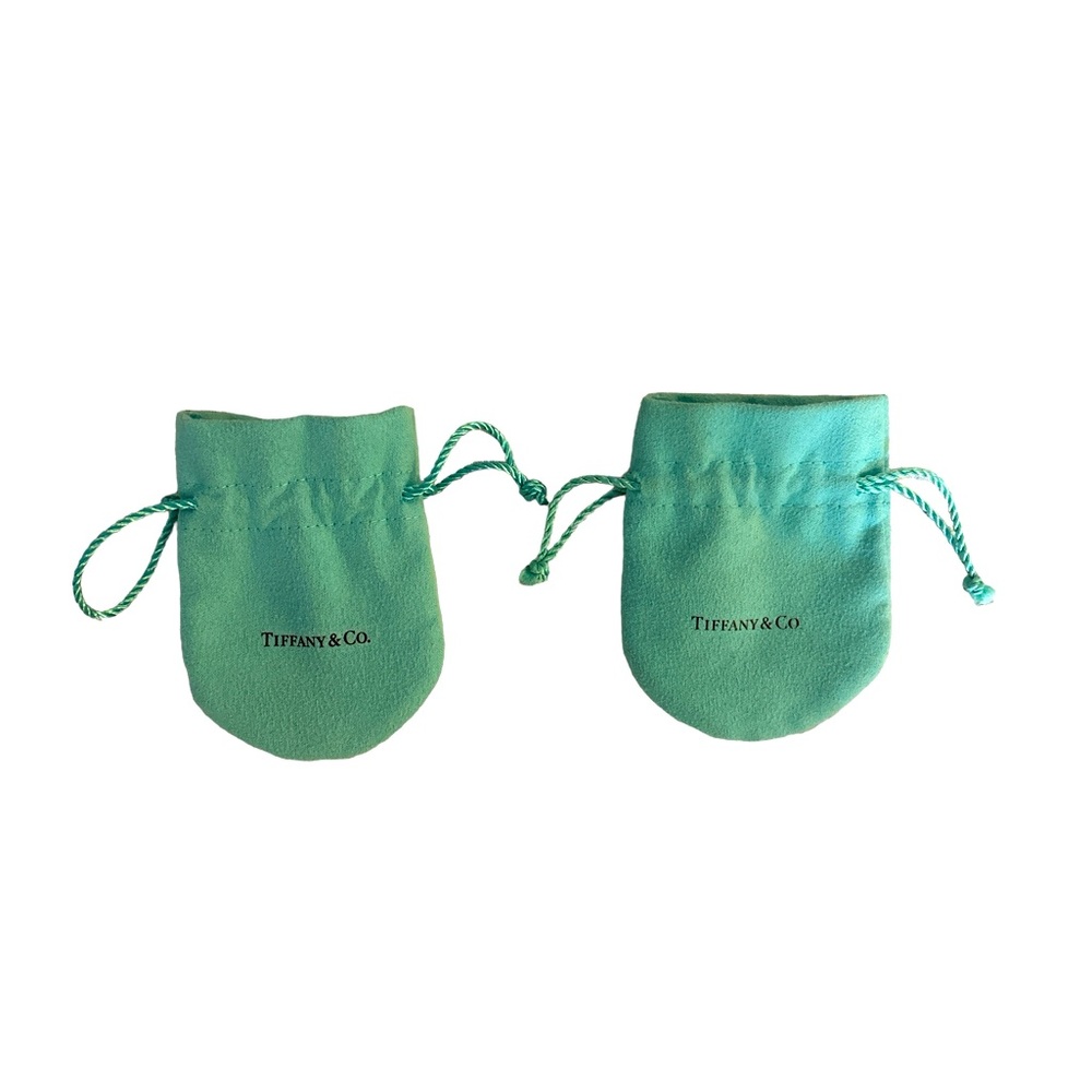 Set of 2 Tiffany & Co. Jewelry Dust Bags